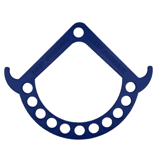 blue scuba gear keeper